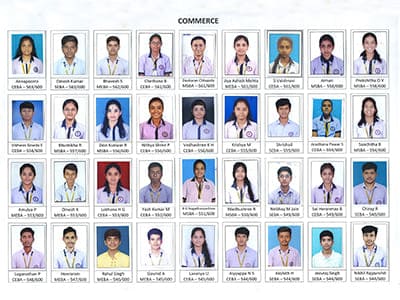 College Toppers in Commerce