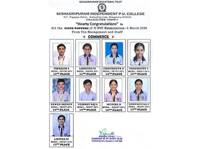 College Toppers in Commerce